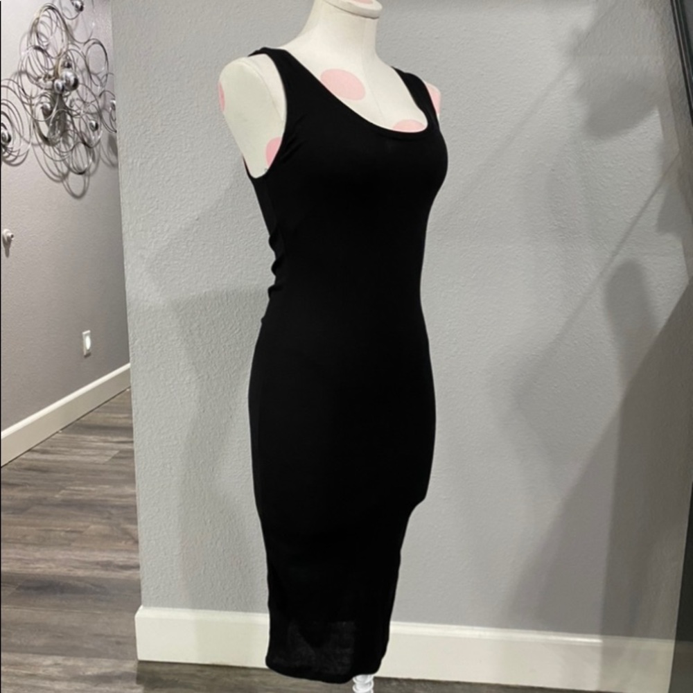 New ribbed BODYCON tank dress SMALL
